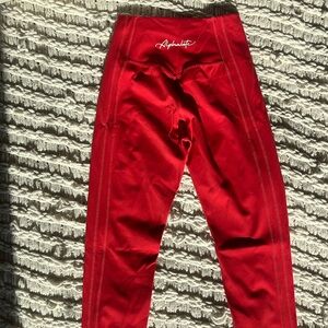 Alphalete women’s Pulse Kinetic Leggings in hot pink